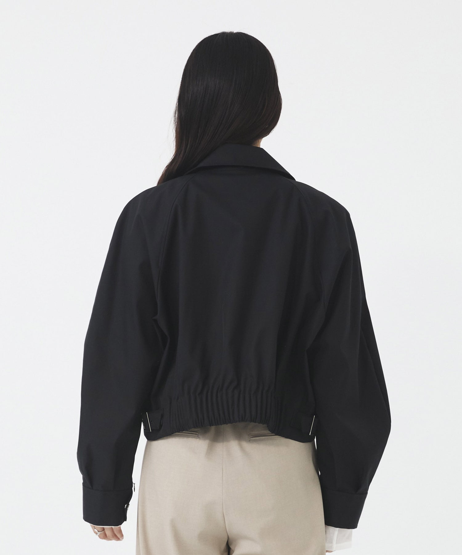 ゴムタックギャザーブルゾン