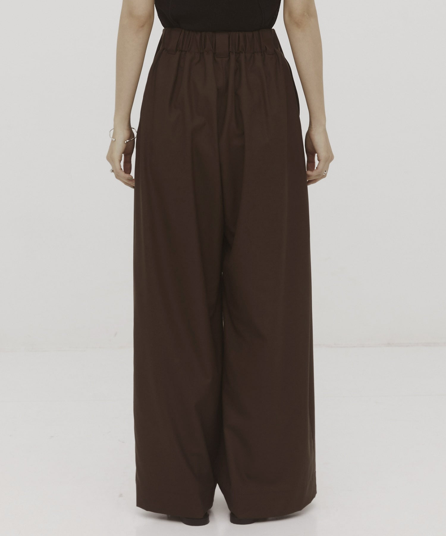 Super140s Summer Wool Relax Trousers