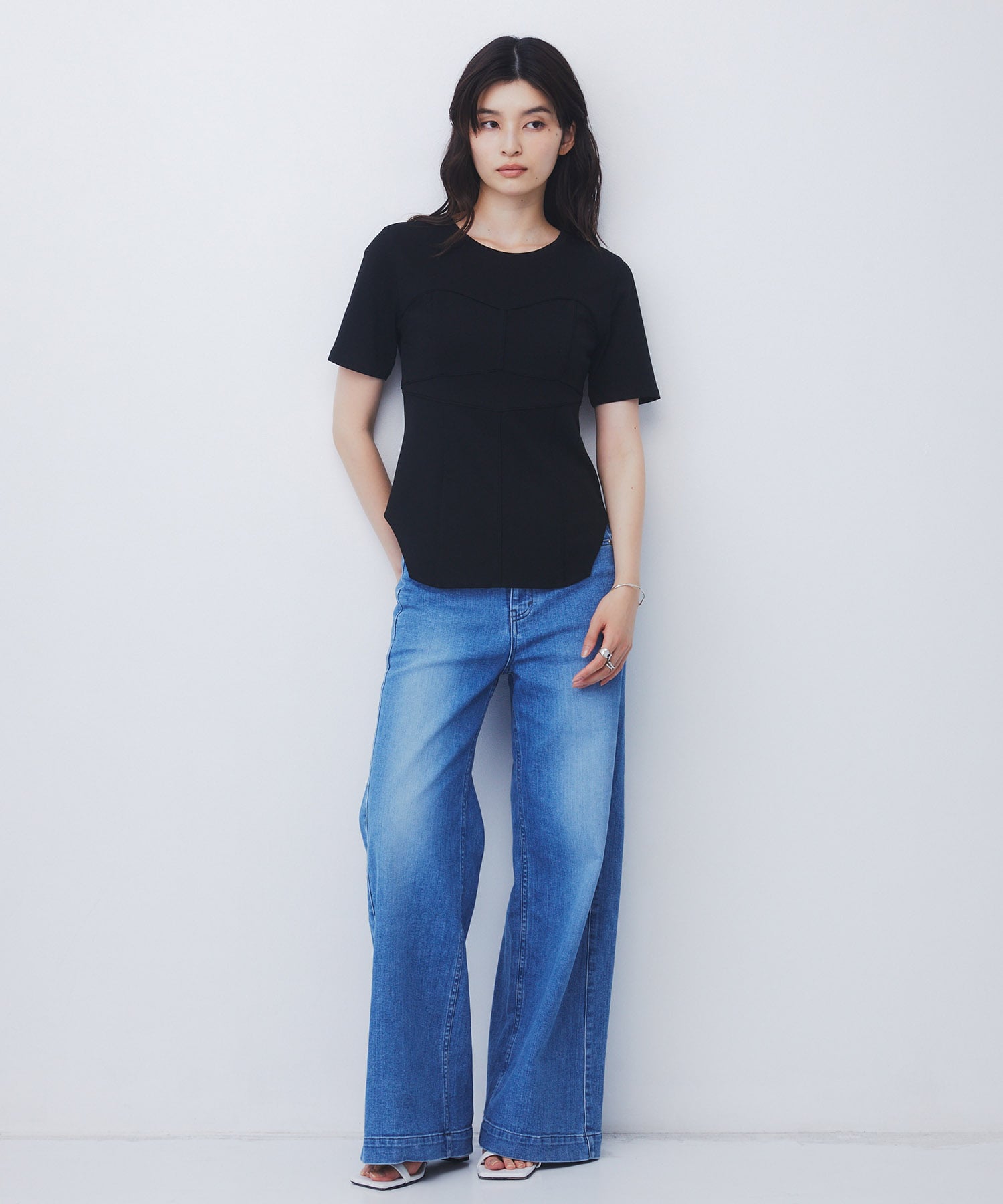 カッティングビスチェTEE