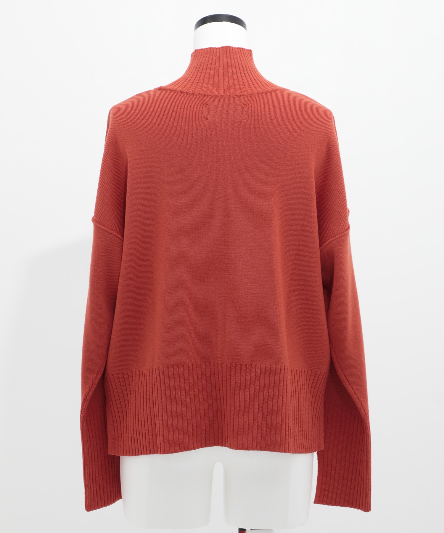 ウォッシャブルWOOLラインニット