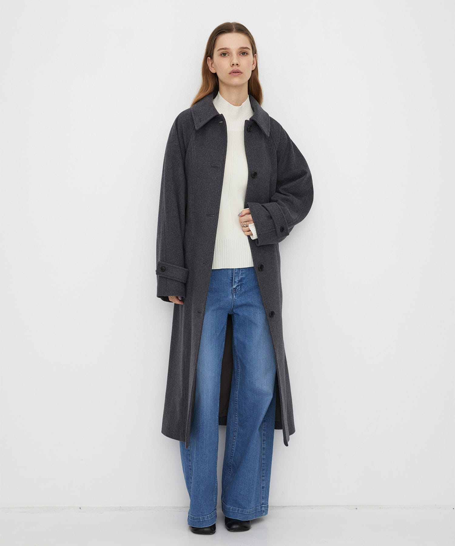 〈WEB限定|先行予約受付〉2wayウールロングコート