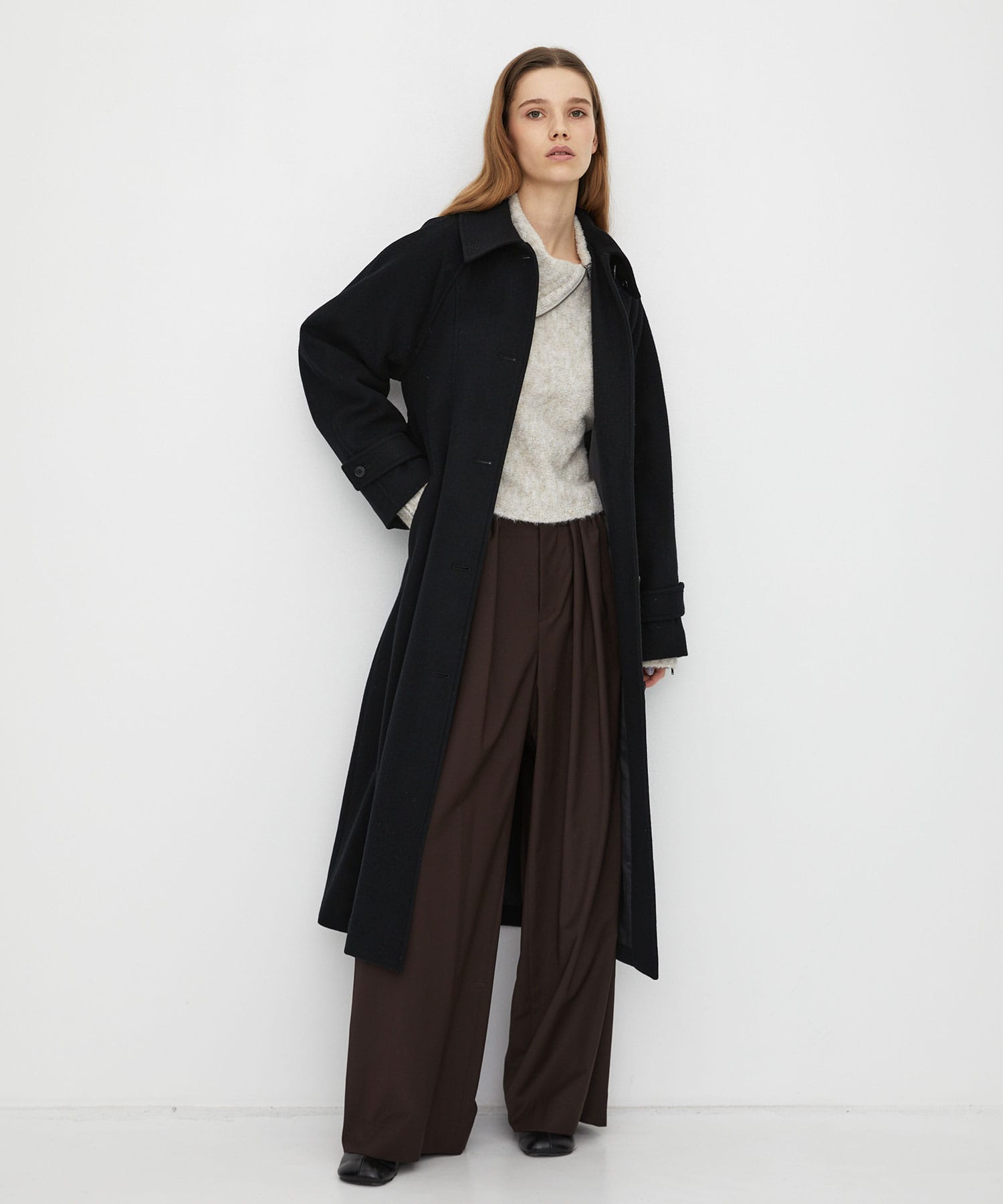 〈WEB限定|先行予約受付〉2wayウールロングコート