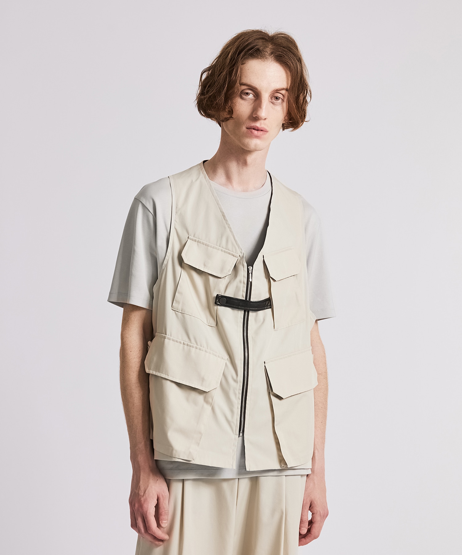 Hard weather zip vest