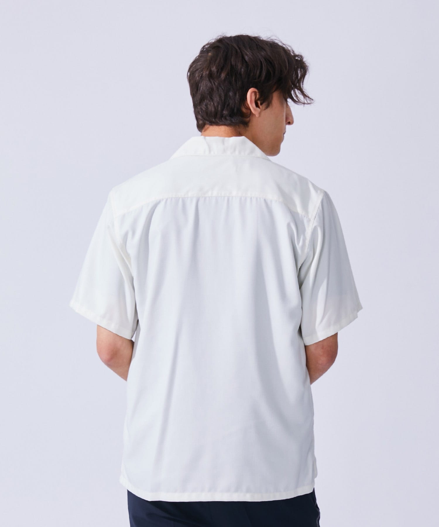 ベーシックオープンカラーシャツ(1 OFF WHITE): : メンズ｜UNITED TOKYO ONLINE STORE