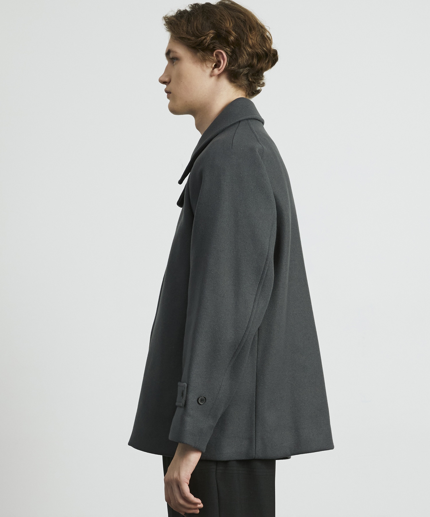 超撥水 SUPER 140's 2way トレンチブルゾン