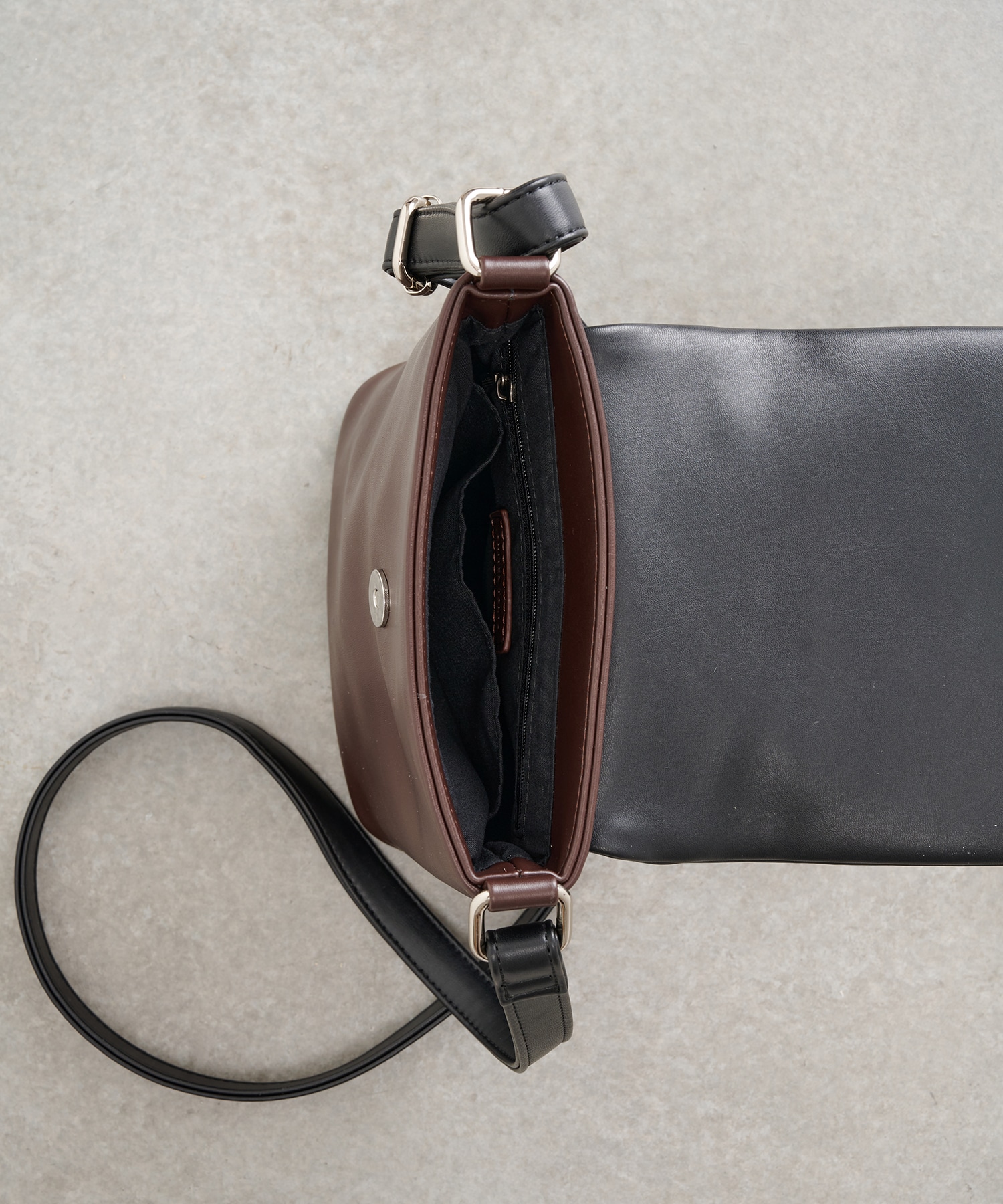 LEATHER SHOULDER MINI BAG