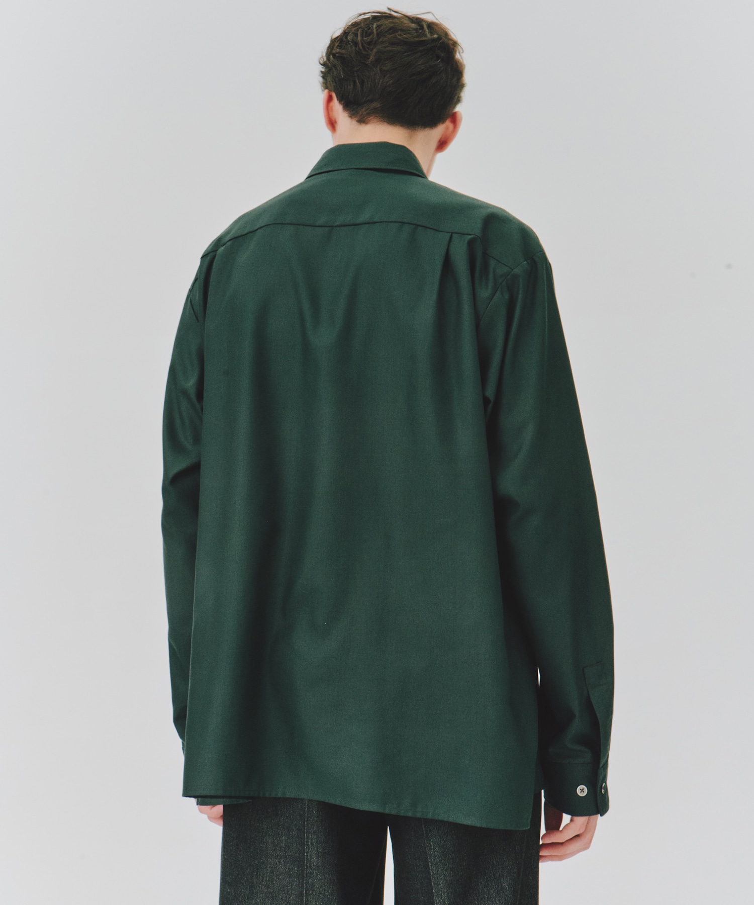 【残りわずか / 再入荷なし】DRY RAYON  リラックスシャツ