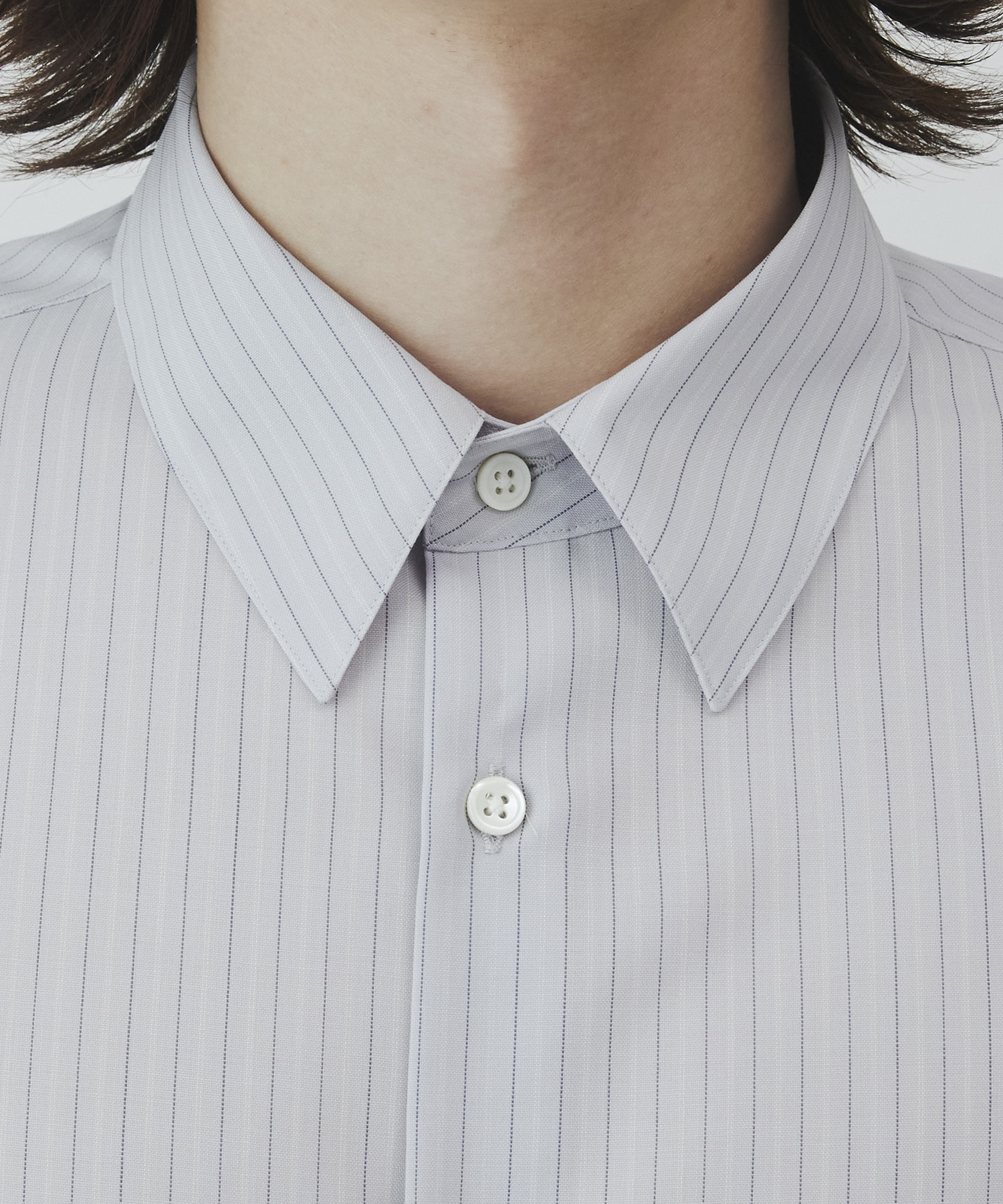 〈2026SS〉SUPER 120's TECH WOOL シャツ