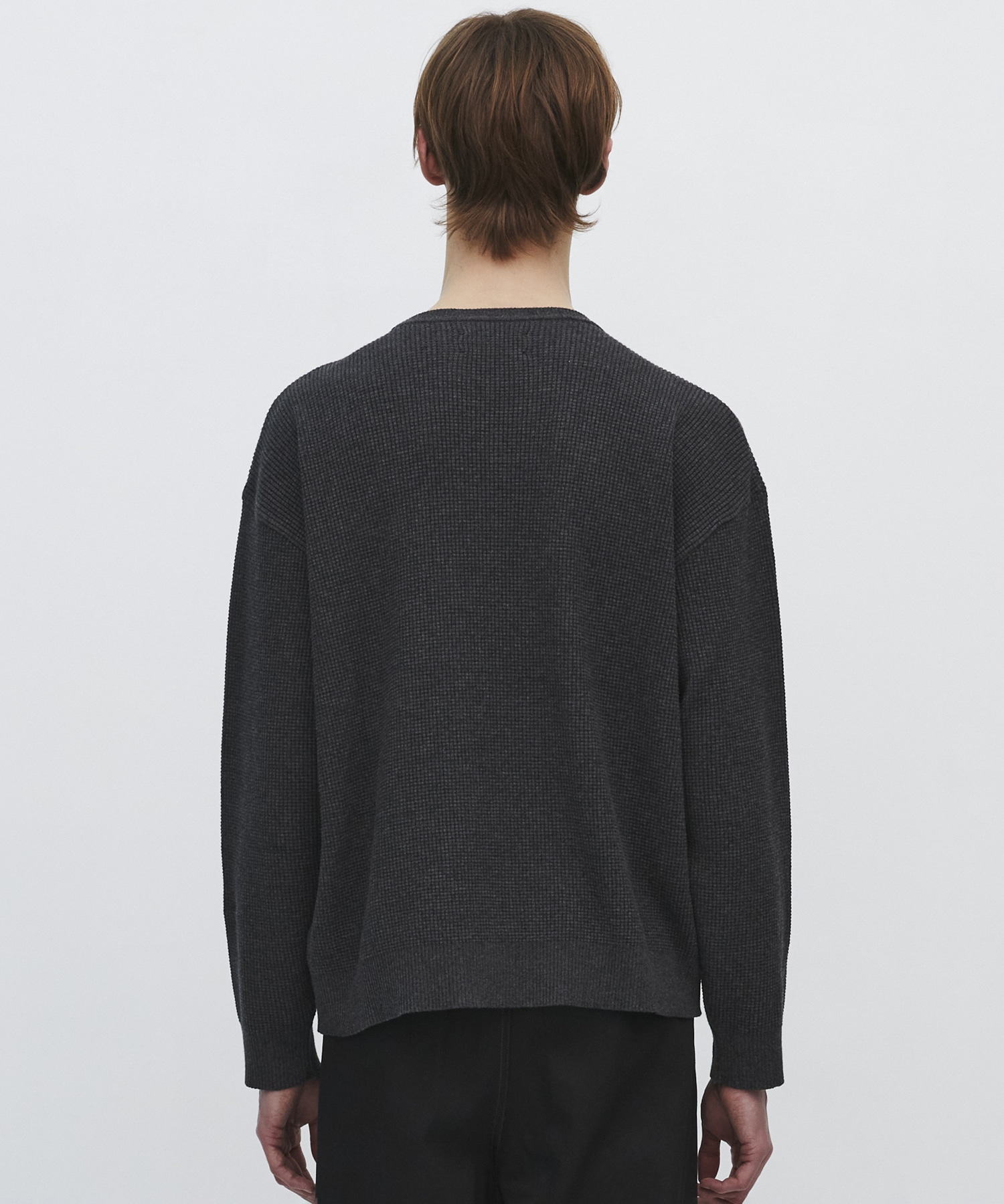 〈2026SS|残りわずか|再入荷なし〉COTTON CASHMERE ワッフルニット