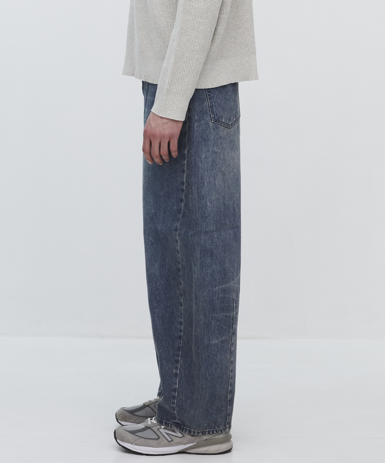 〈2026SS〉オーバーダイ バレルデニムパンツ