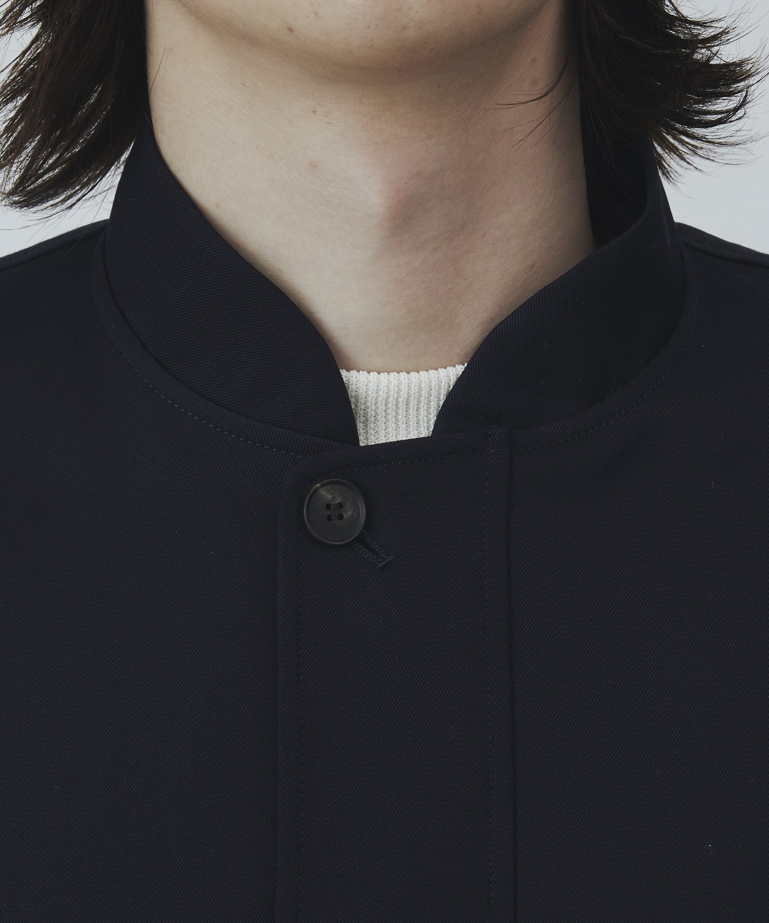 〈2026SS｜数量限定〉MAX GABARDINE レザーカラースタジャン