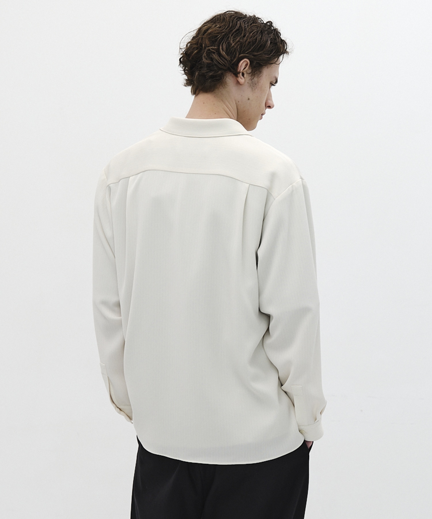 COLD DRY PLEATS ロングスリーブシャツ