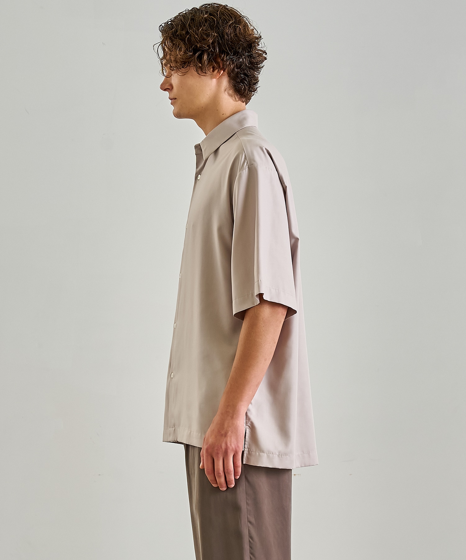 〈一部店舗限定〉DRY RAYON  ショートスリーブシャツ