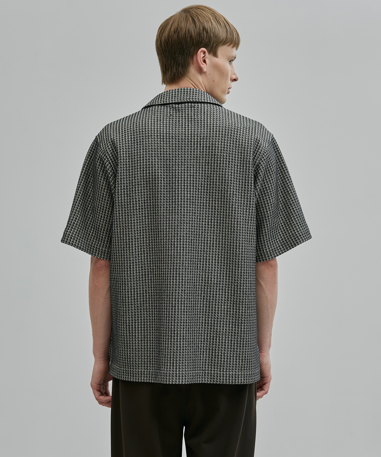 ラッセルツイードシャツ S/S