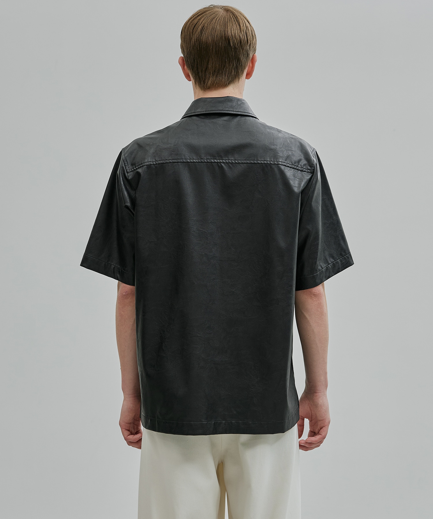 ライトレザーシャツ S/S
