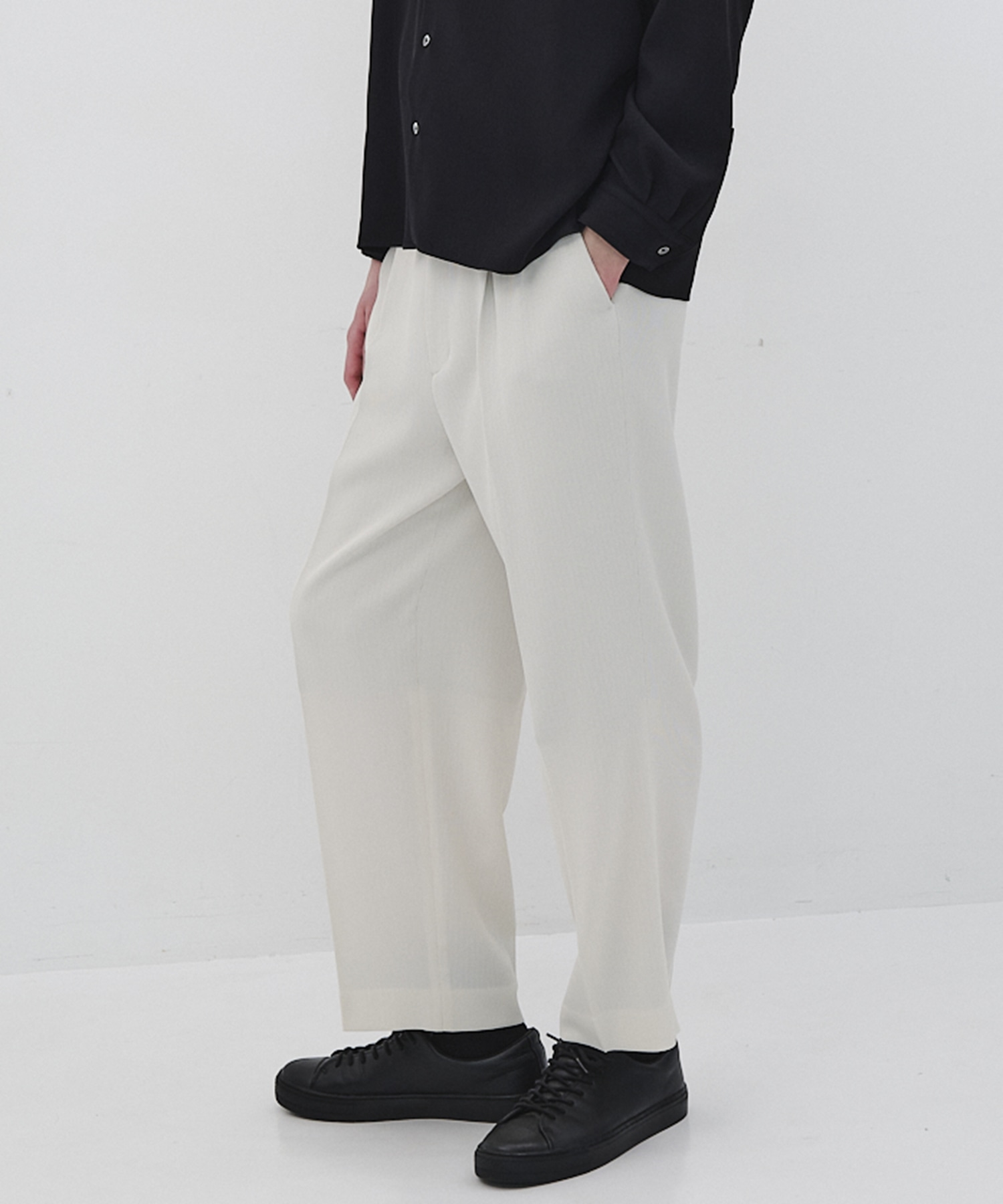 【再入荷】COLD DRY PLEATS 2タックイージーパンツ