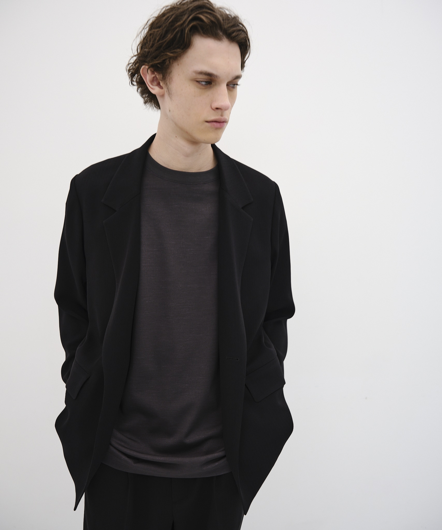COLD DRY PLEATS リラックスジャケット