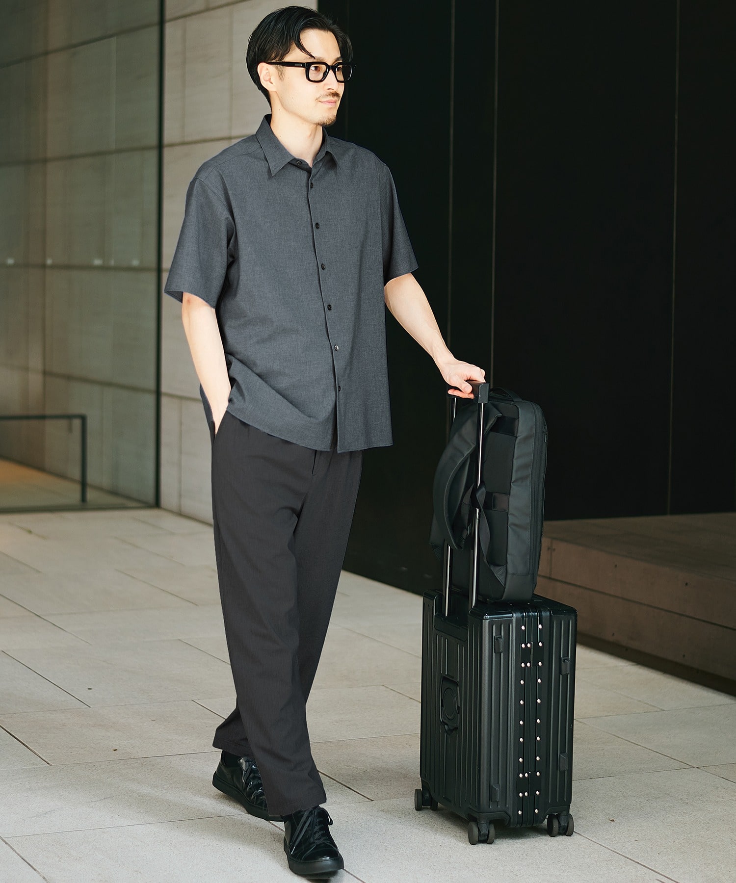 CF レザースマートバックパック