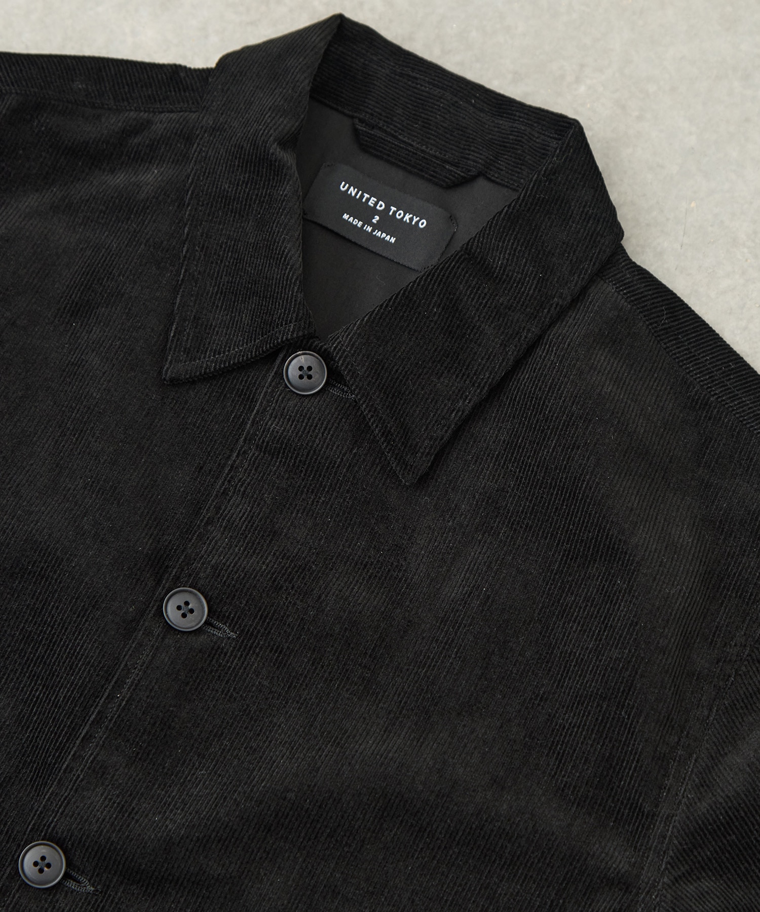 コットンコーデュロイ シャツジャケット