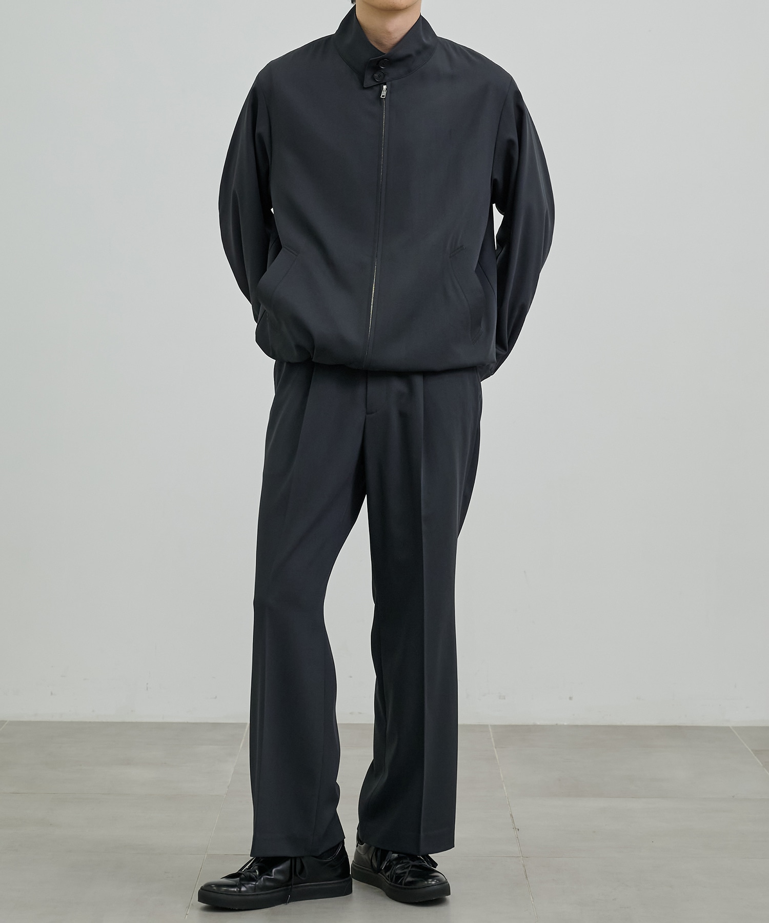 TECHNO WOOL セミフレアパンツ
