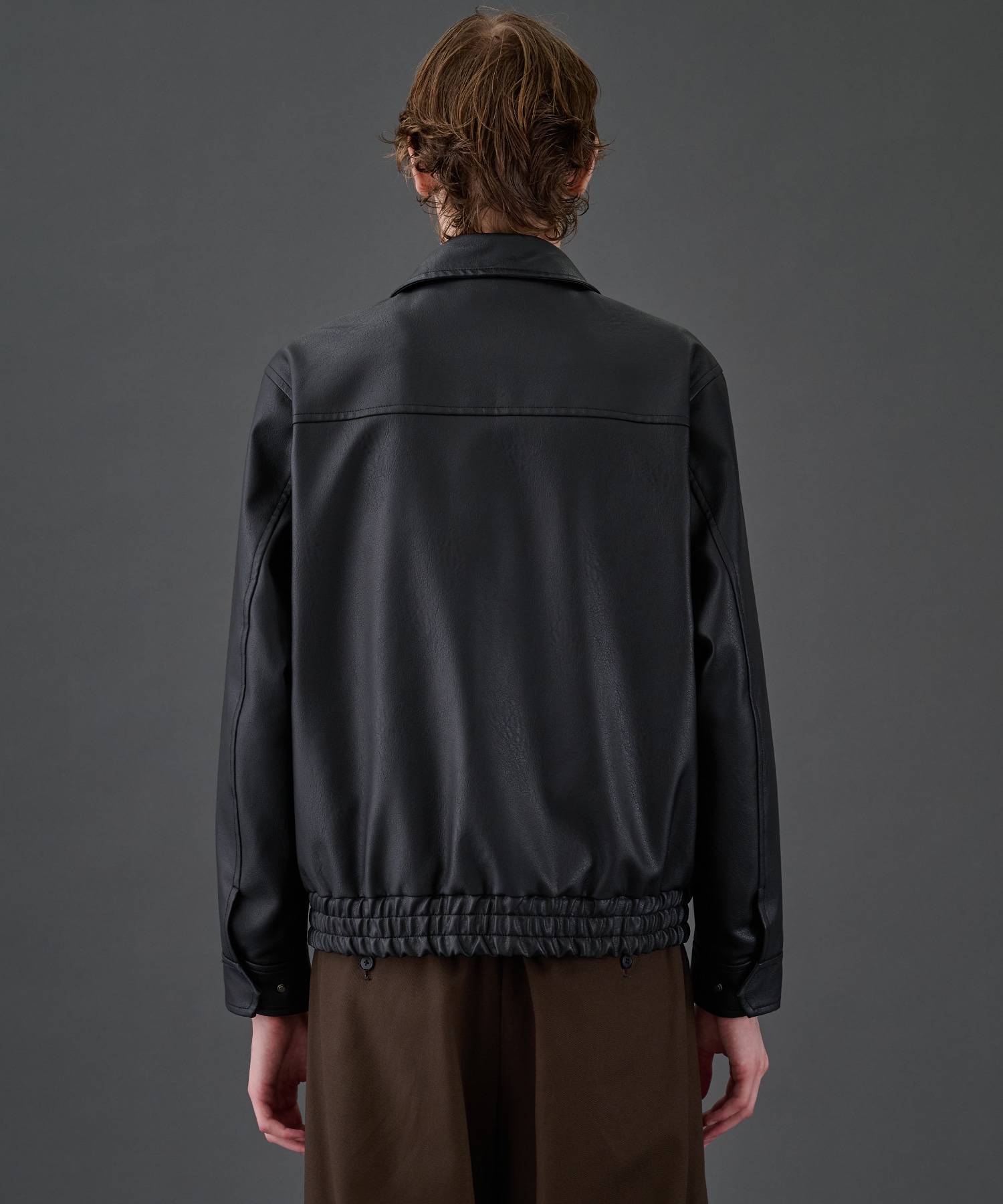 VINTAGE LEATHER ブルゾン