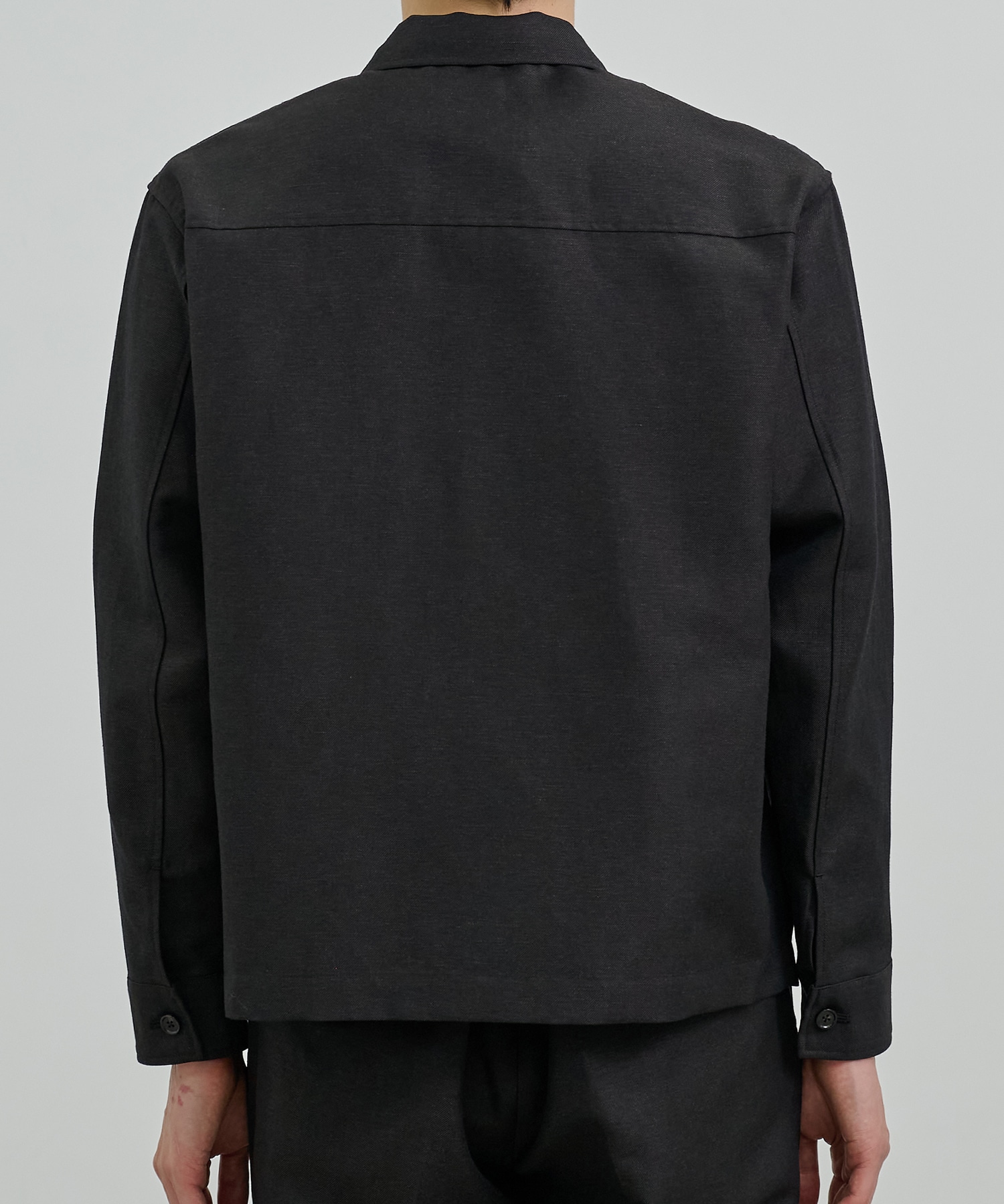 WOOL LINEN CPOブルゾン