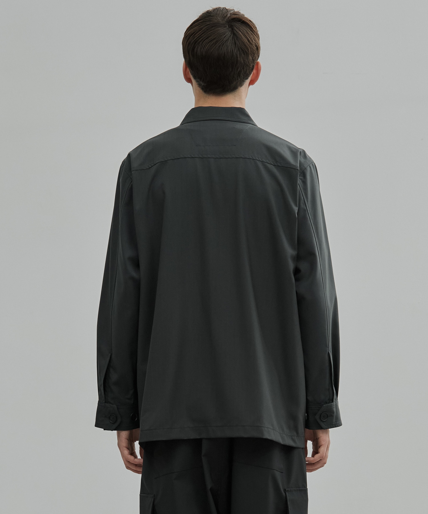 Super120s Wool Typewriter Fatigue Jacket