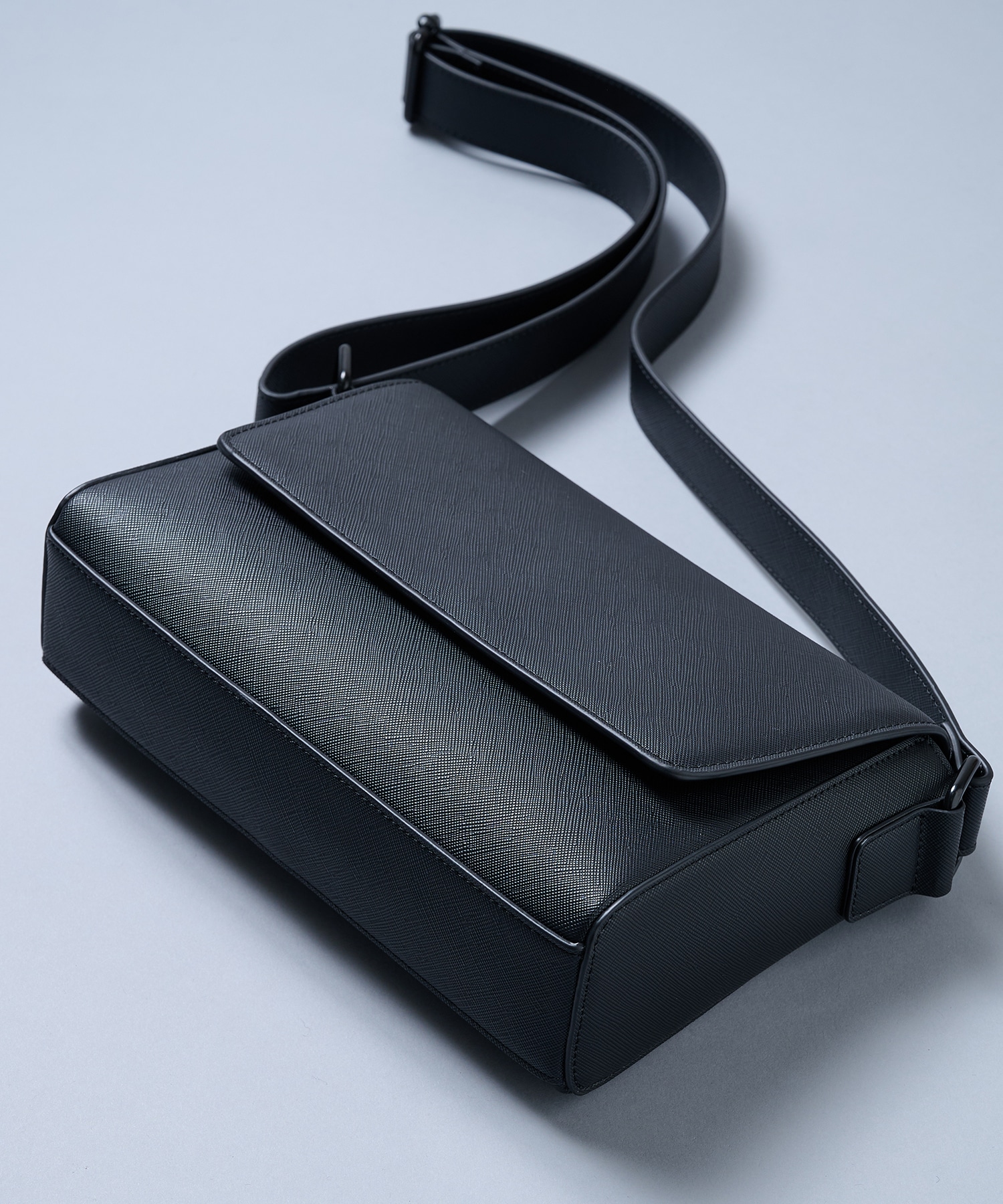 Saffiano Leather Shoulder Bag