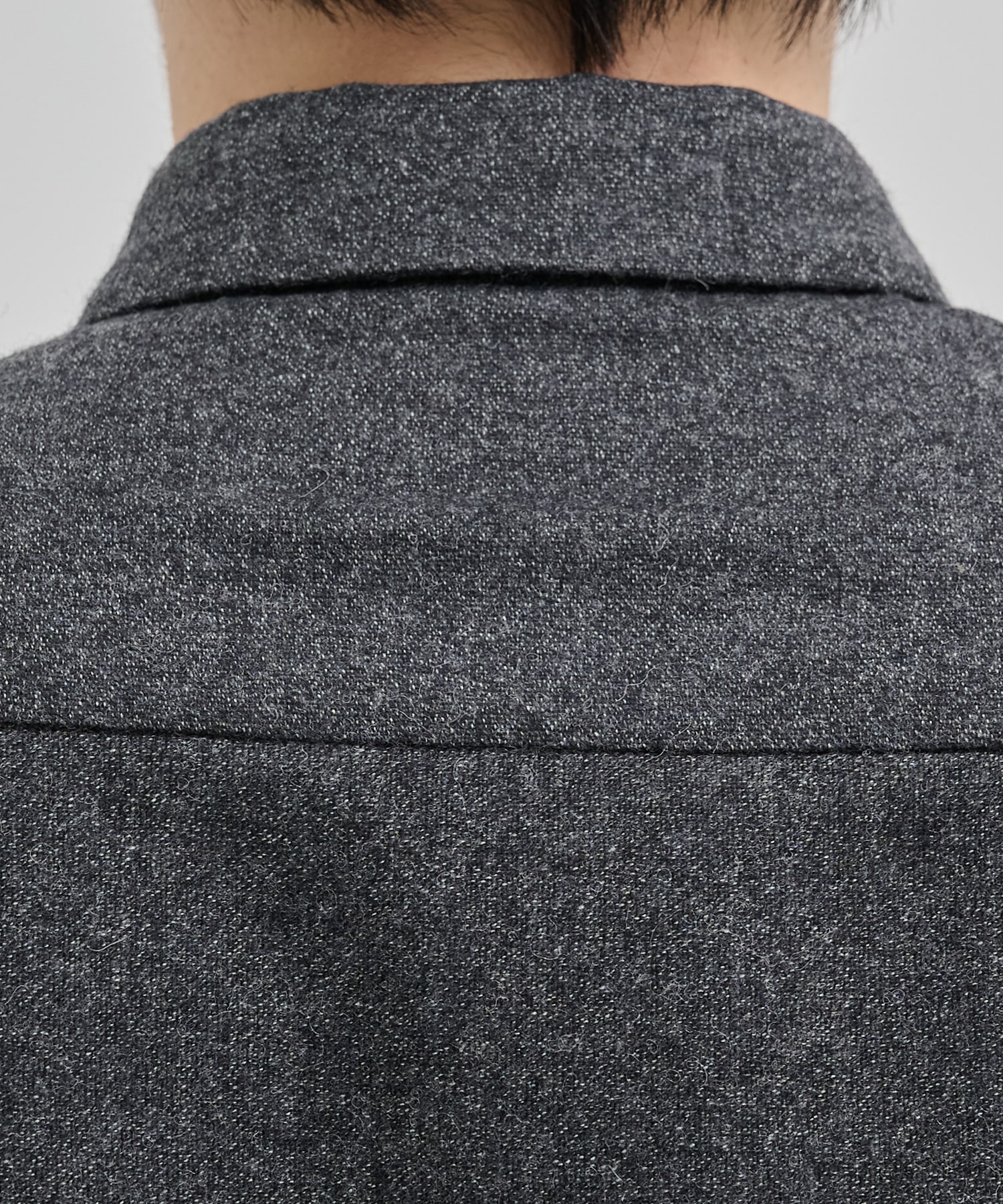 SOFT TWEED レギュラーカラーシャツ