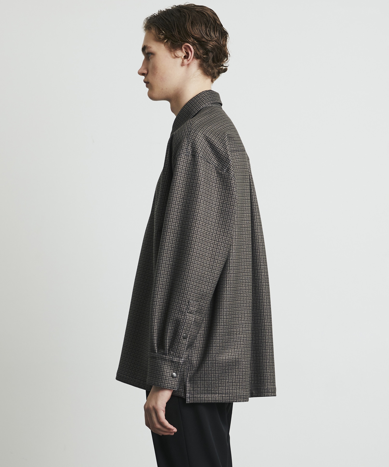 〈WEB限定〉＋3.6℃ダウンファブリックL/Sシャツ