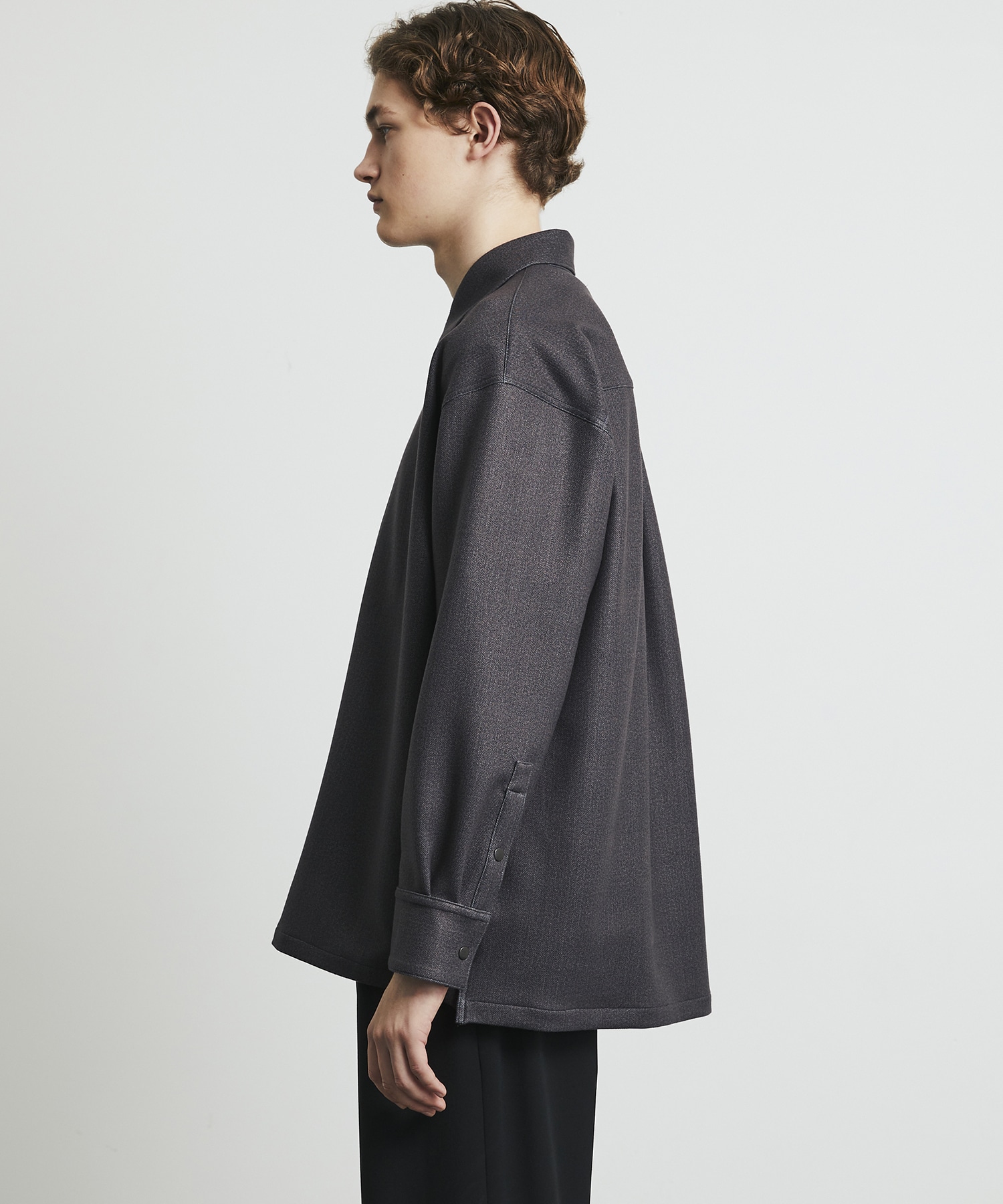 〈WEB限定|残りわずか〉+3.6℃ダウンファブリックL/Sシャツ