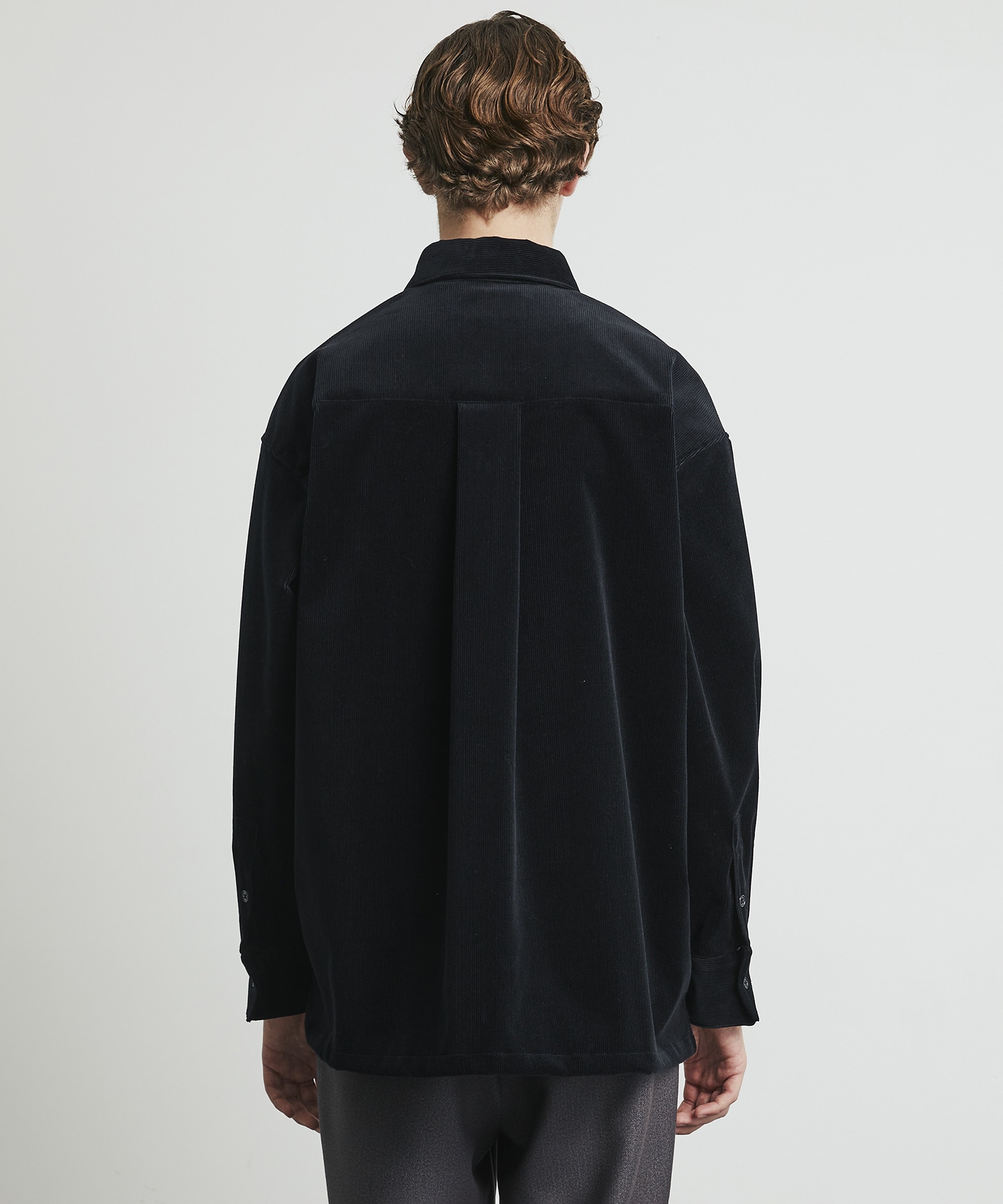 WOOL CORDUROY ロングスリーブシャツ