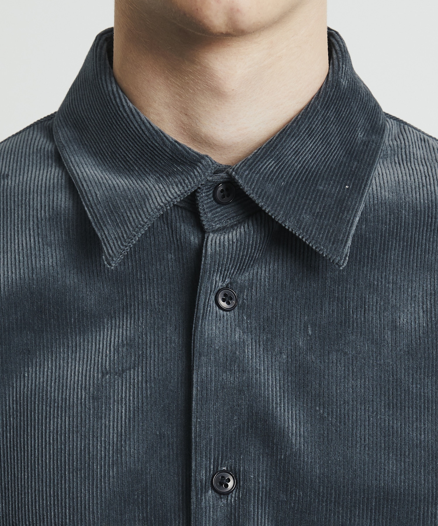 WOOL CORDUROY ロングスリーブシャツ