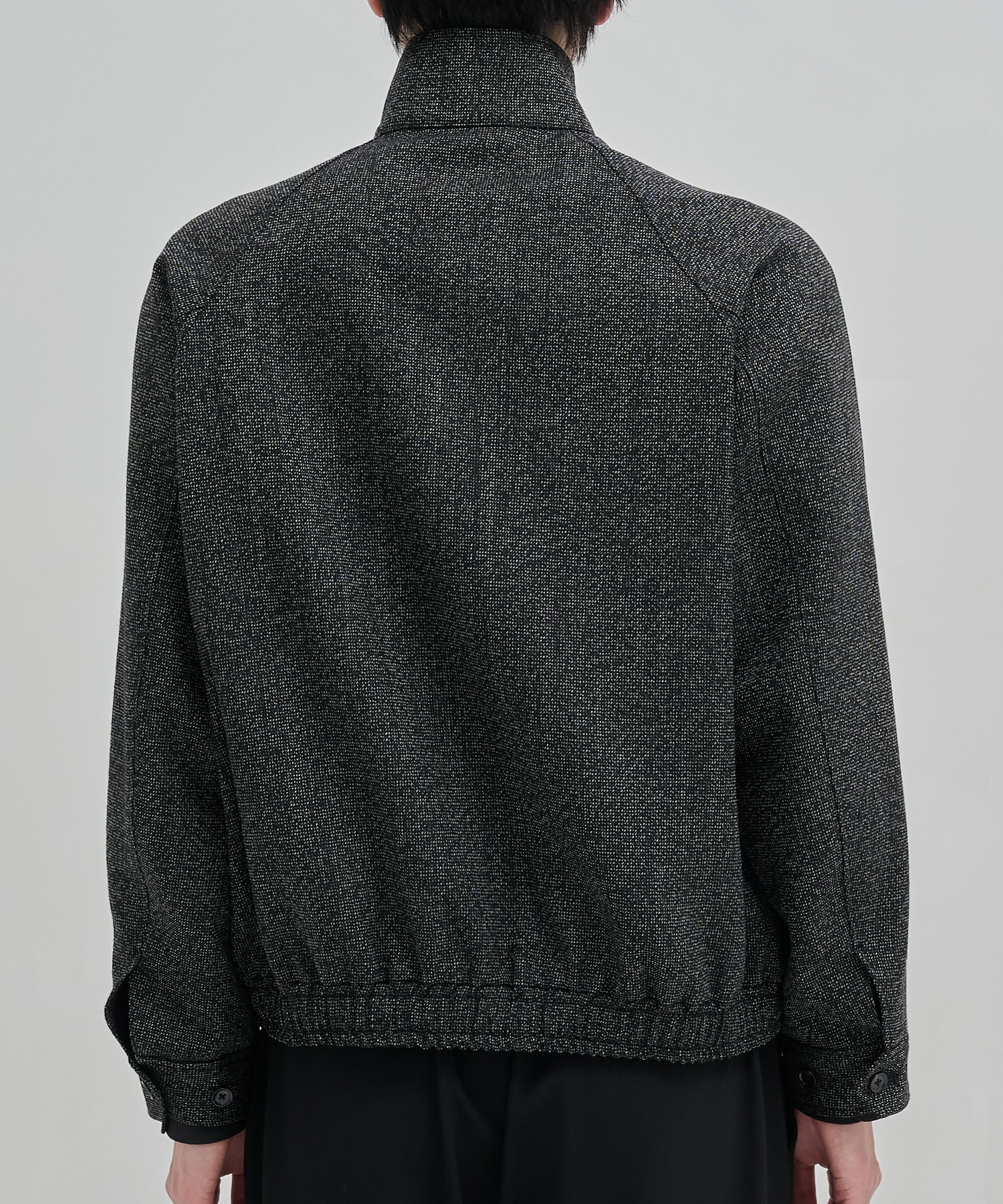 〈残りわずか｜再入荷なし〉シェットランドウール ハリントンジャケット