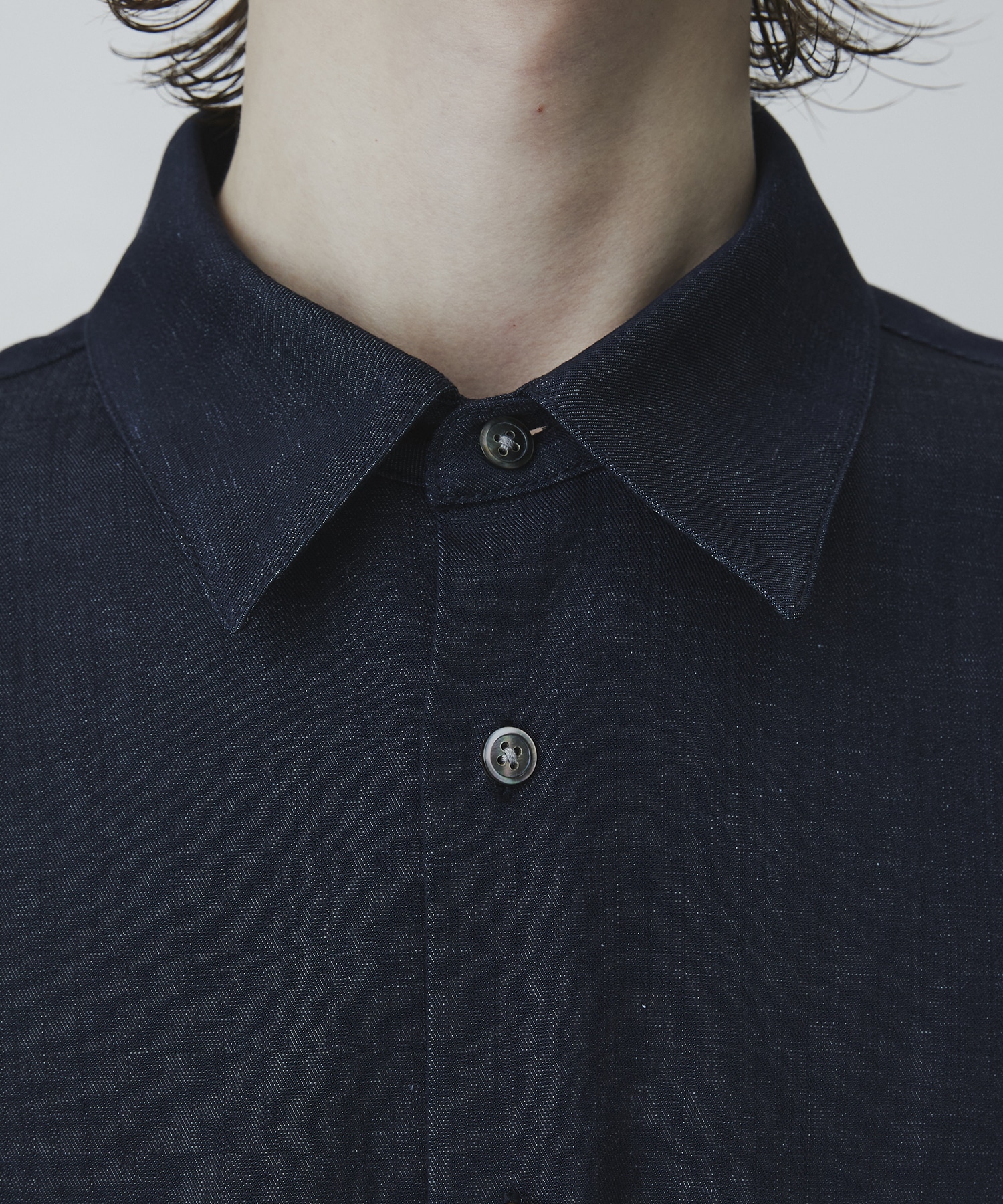 〈2026SS｜WEB先行販売〉スラブシャンブレー デニムシャツ