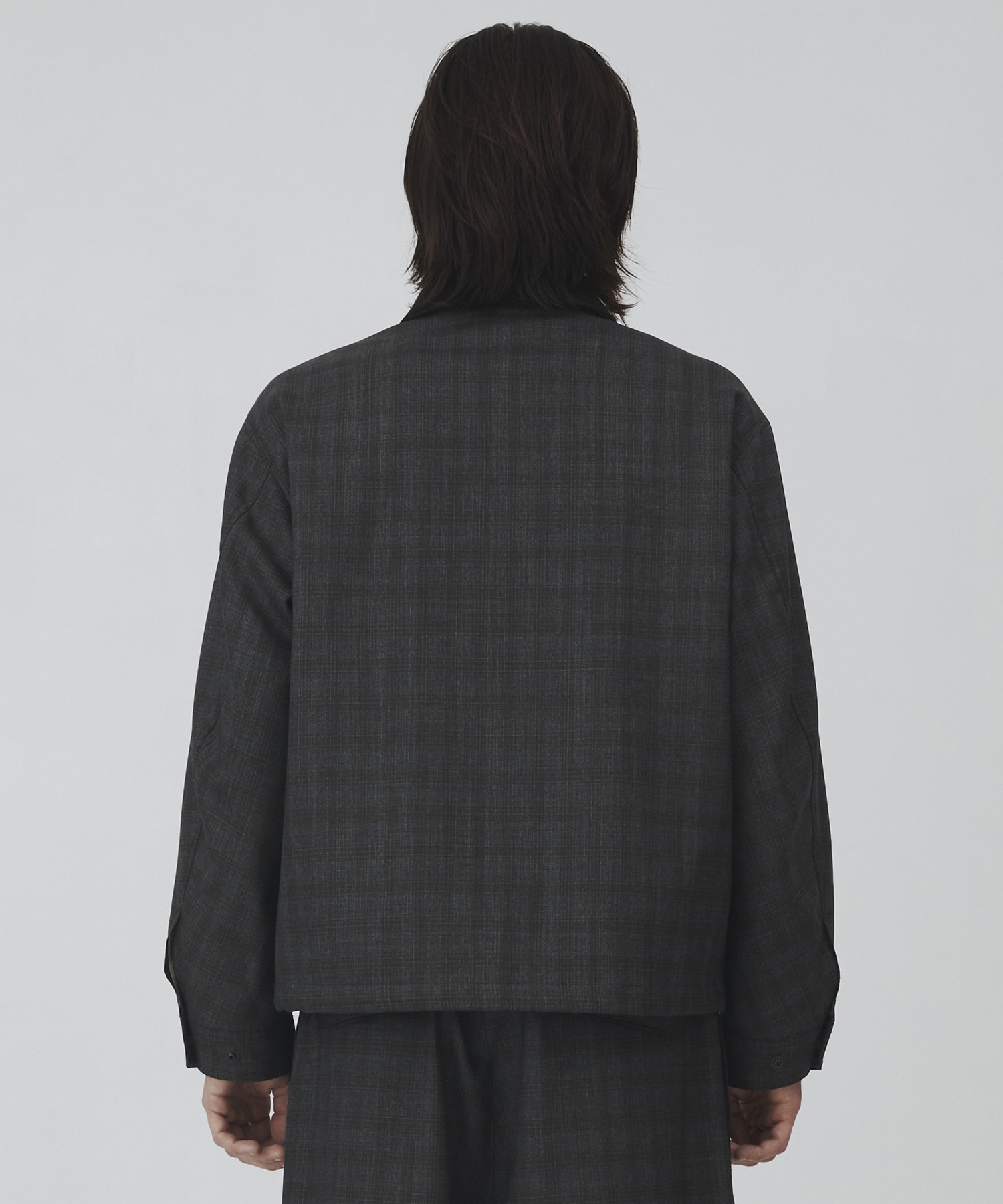 〈2026SS｜数量限定〉CUBA CHECK ハリントンブルゾン