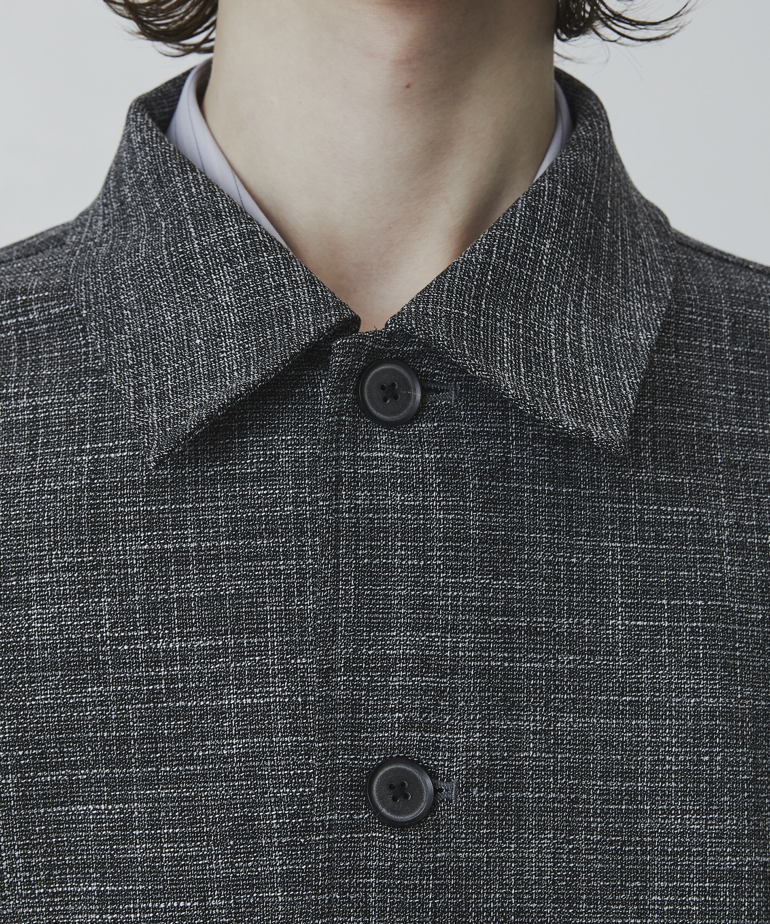 〈2026SS〉Slab Tweed カバーオール