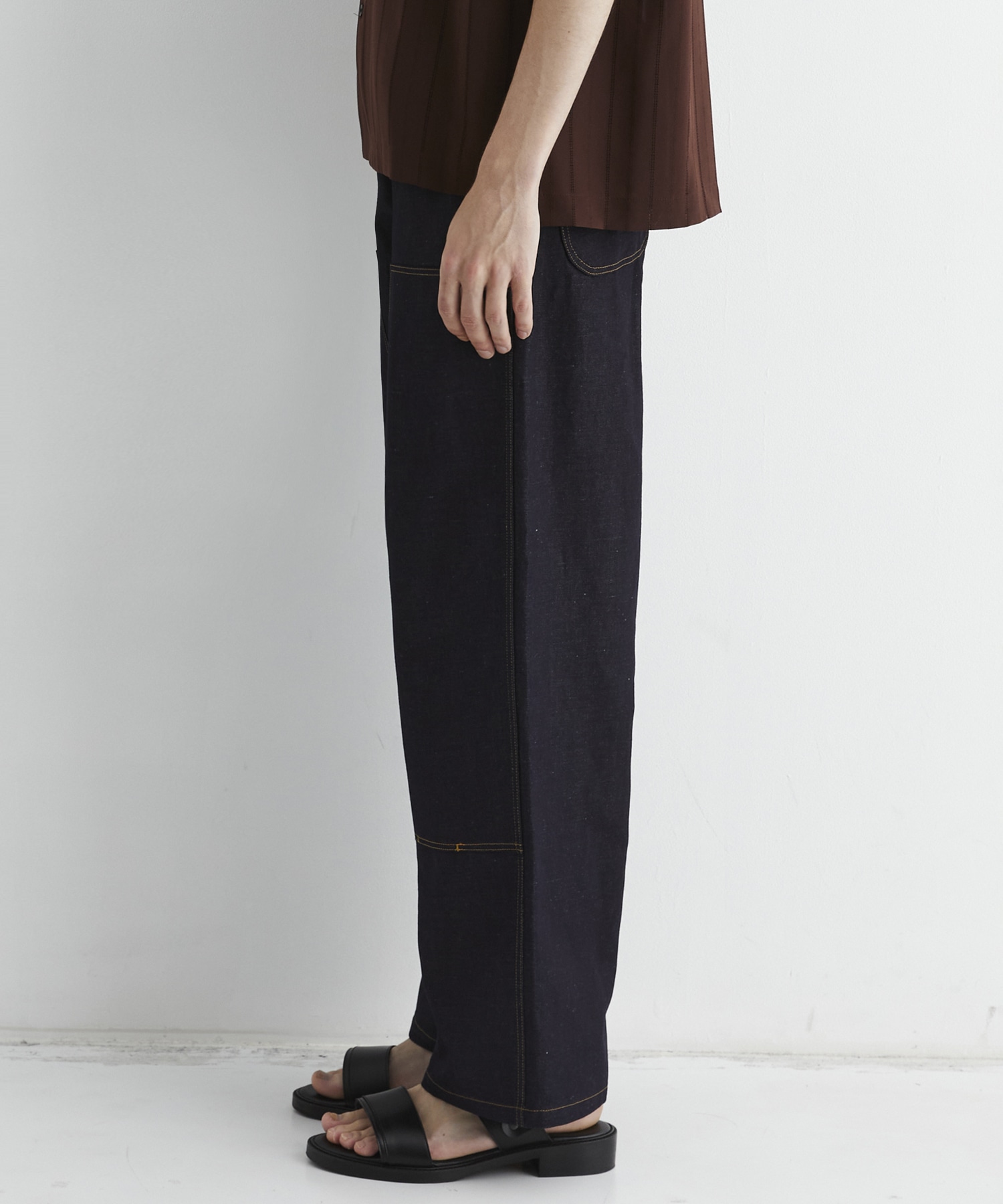 9.5oz LINEN DENIM ペインターパンツ