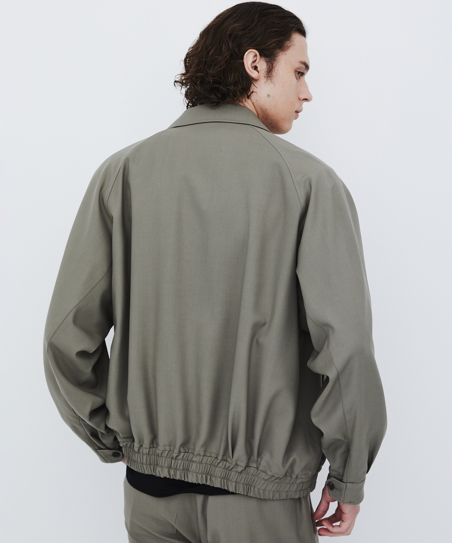 〈数量限定〉Super120s WOOL SERGE BLOUSON