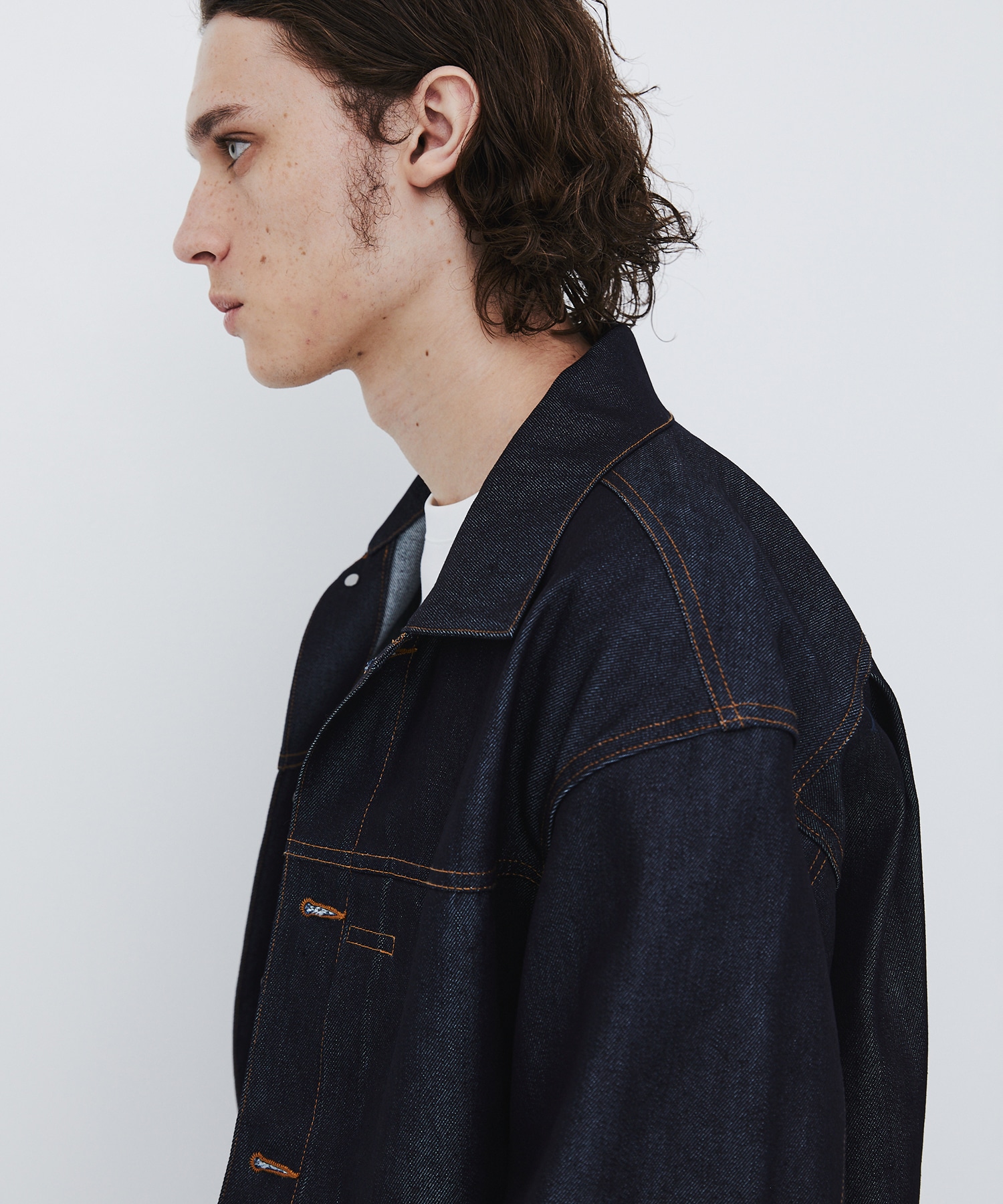 〈数量限定〉TYPE1 SILK DENIM TRUCKER JACKET