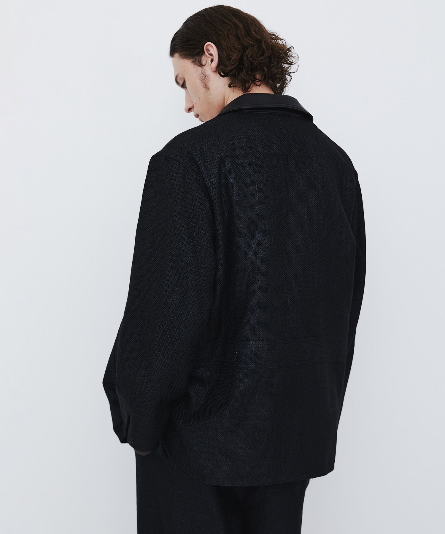 〈数量限定｜各サイズ1点のみ〉SILK BROKEN OX WORK JACKET