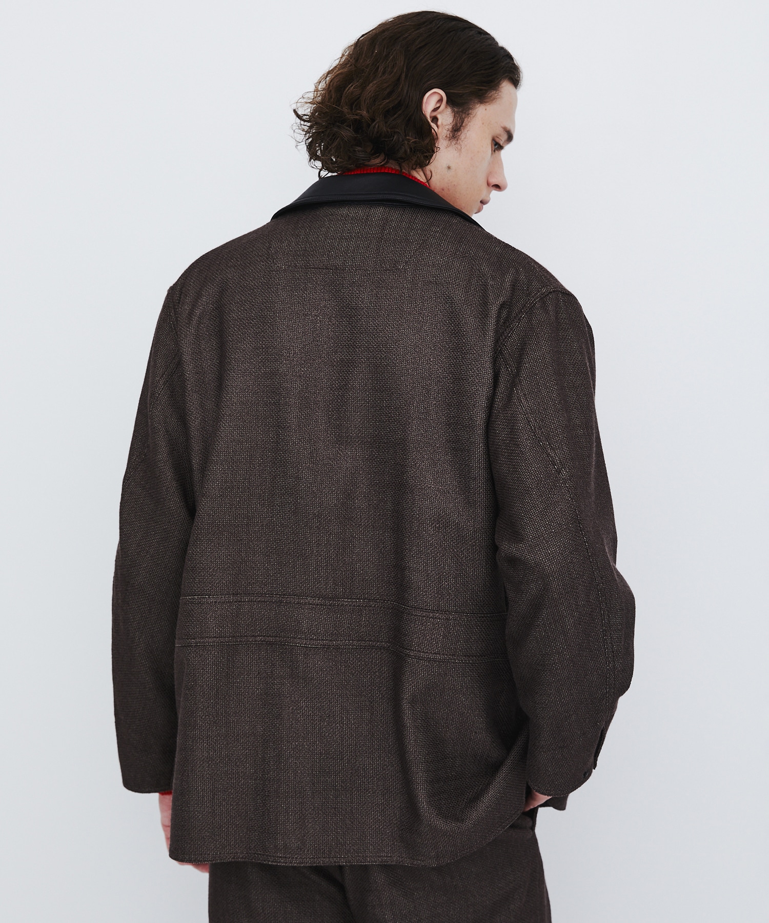 〈数量限定|各サイズ1点のみ〉SILK BROKEN OX WORK JACKET