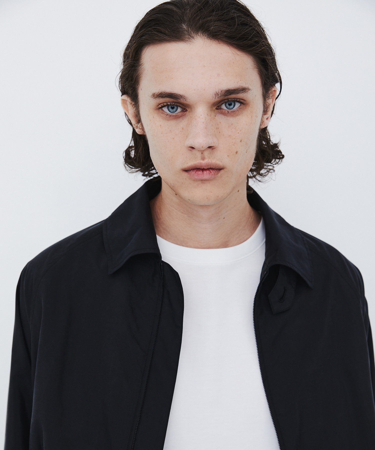〈数量限定〉SILK NYLON BALLOON BLOUSON