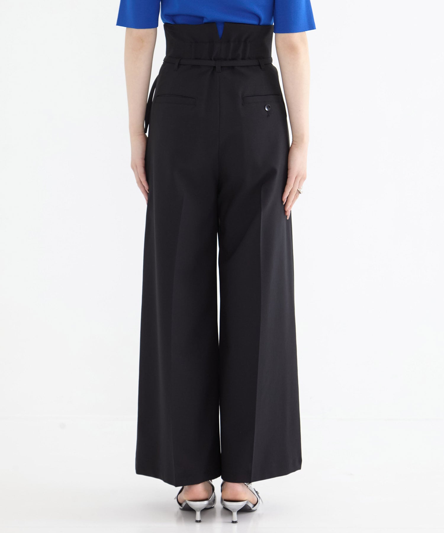 HAKAMAラップワイドパンツ