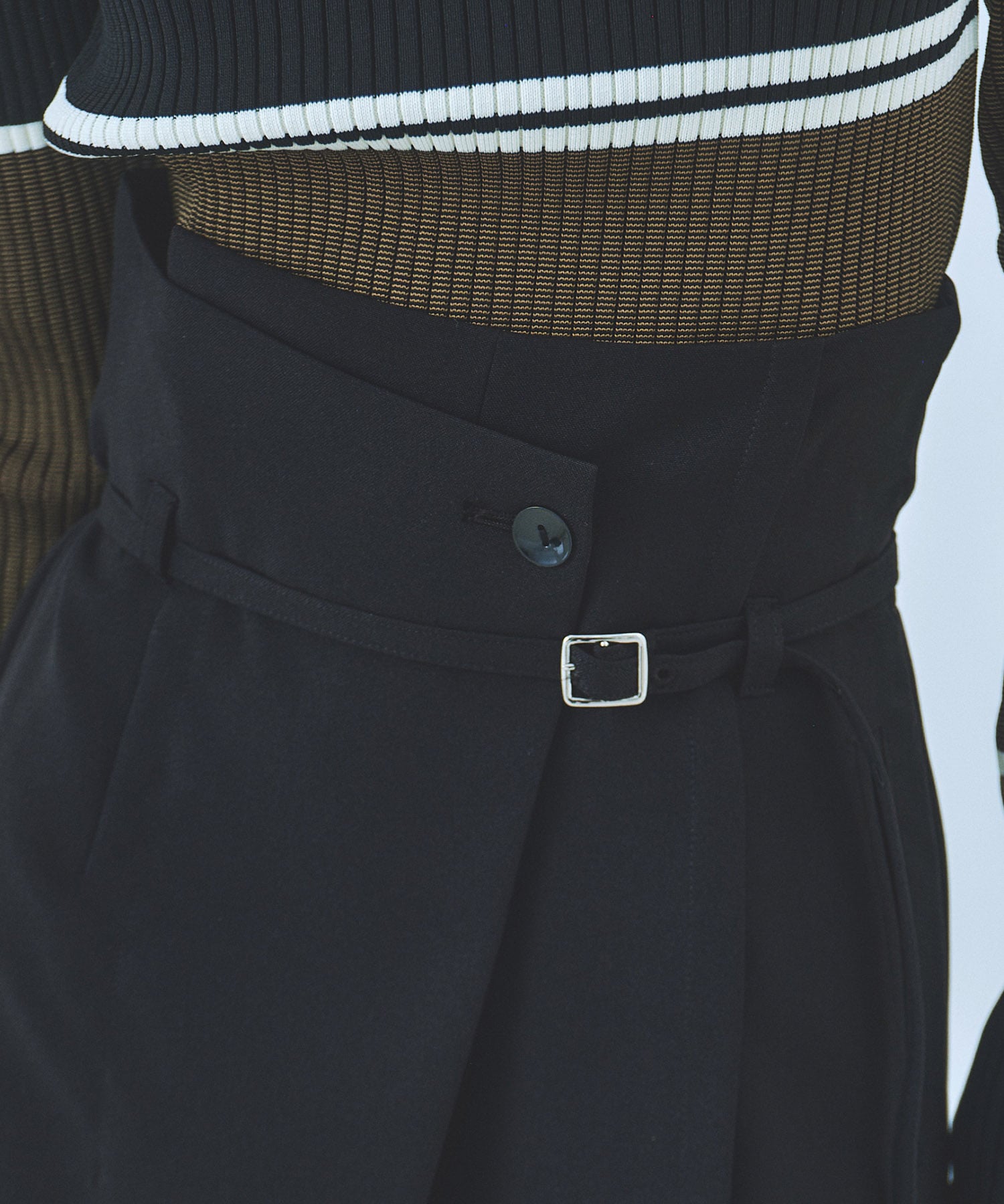 HAKAMAラップワイドパンツ