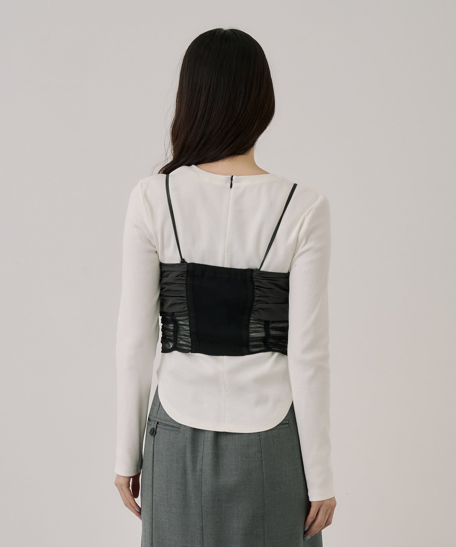 ギャザービスチェコンビTEE