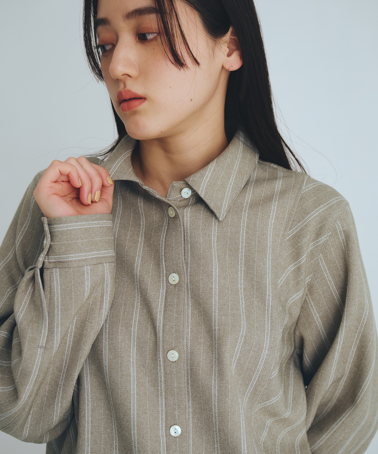 【再入荷】コーナーチップボウタイシャツ