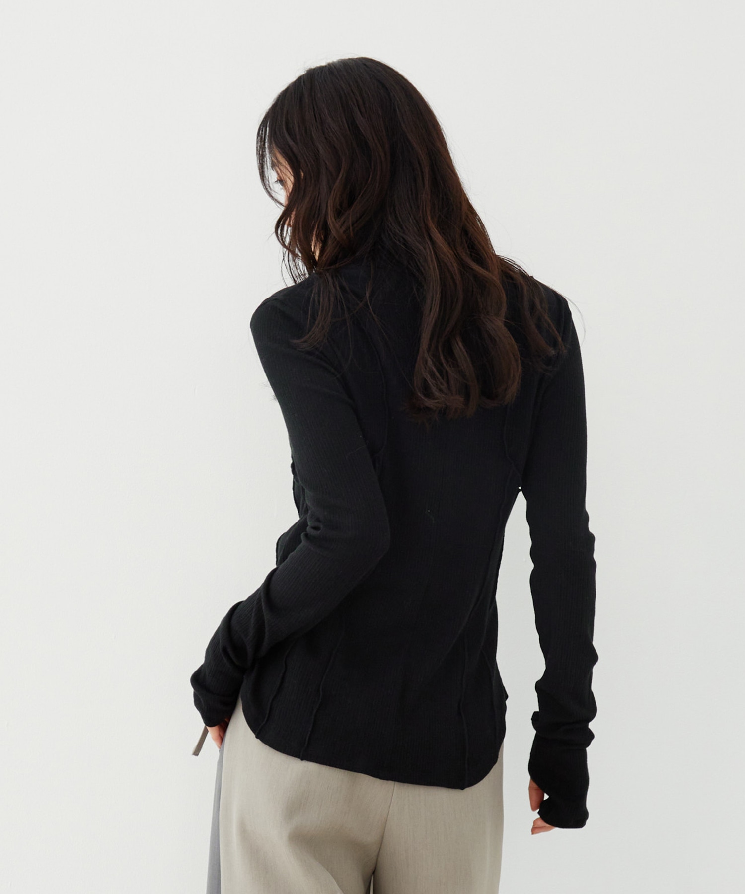 3WAYシルクベアテレコプルオーバー