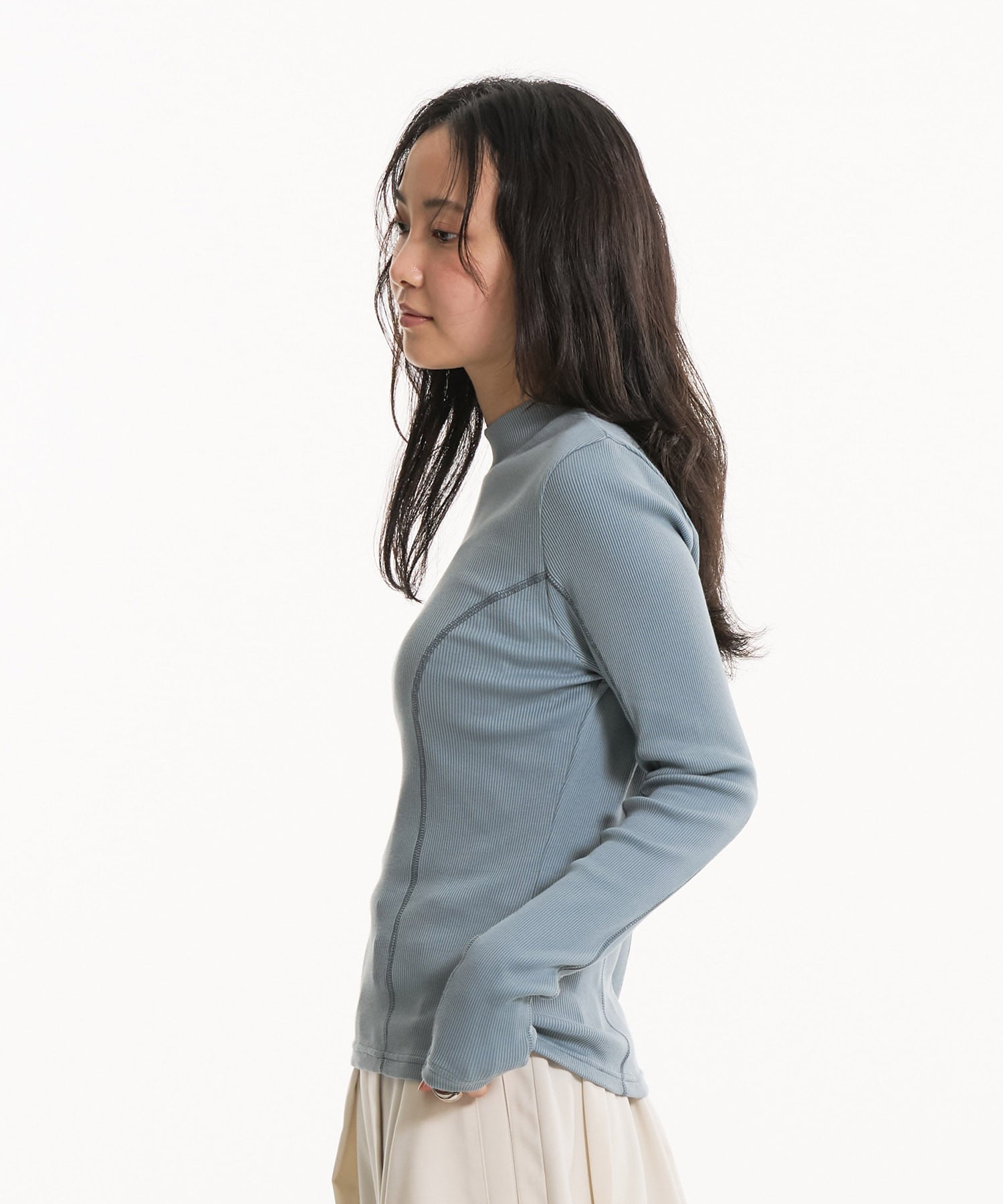 2WAYスビンプラチナムテレコプルオーバー