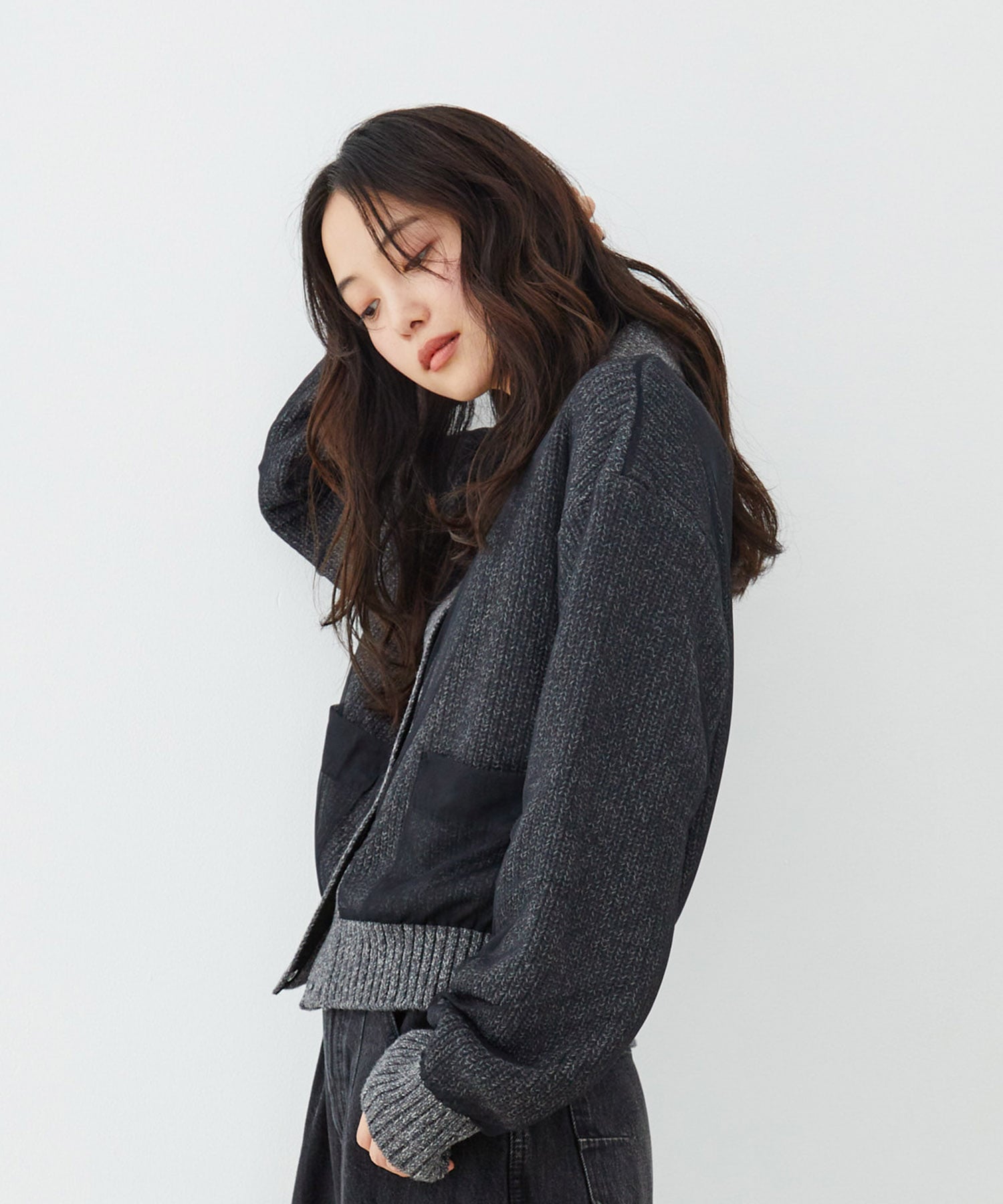 カバーチュールカーディガン